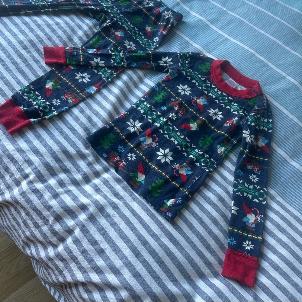 Hanna Andersson Organic Cotton Long John Pajamas - Picture 9 of 12